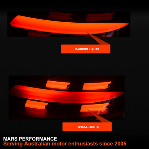 Smoked Black Full LED & Sequential Indicators Tail lights for Porsche Boxster 986 1997 - 2004 - Mars Performance