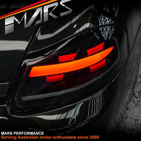 Smoked Black Full LED & Sequential Indicators Tail lights for Porsche Boxster 986 1997 - 2004 - Mars Performance