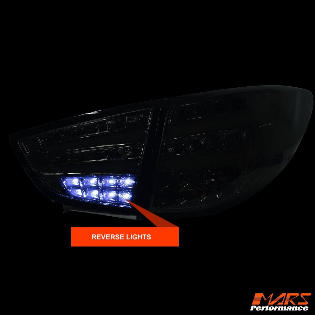 Smoked Black Full LED Tail lights for HYUNDAI IX35 TUCSON 2009 - 2015 - Mars Performance