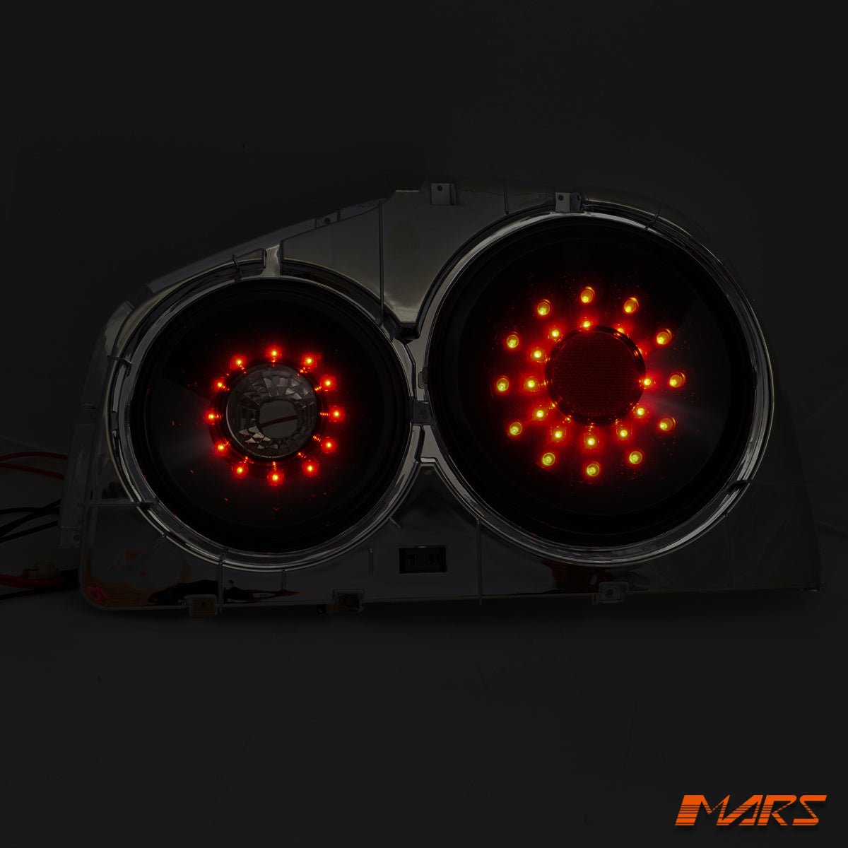 Smoked Black LED Tail Lights for Nissan R34 Skyline Coupe GTS - T GT - R GT - T RB25DET - Mars Performance