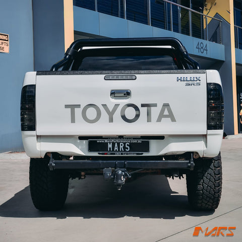 Smoked Black LED Tail lights for Toyota Hilux UTE PICK UP VIGO 2005 - 2014 KS - Mars Performance