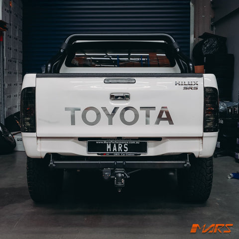 Smoked Black LED Tail lights for Toyota Hilux UTE PICK UP VIGO 2005 - 2014 KS - Mars Performance