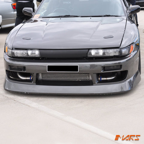 Smoked Front Bumper bar Turn Signal Indicator Lights for Nissan Silvia S13 1988 - 1993 - Mars Performance