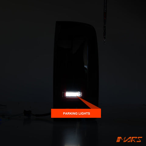 Smoked Full 3D LED 3D Stripe Bar Tail lights with Sequential Indicator for Holden Colorado RG UTE 2012 - 2020 - Mars Performance