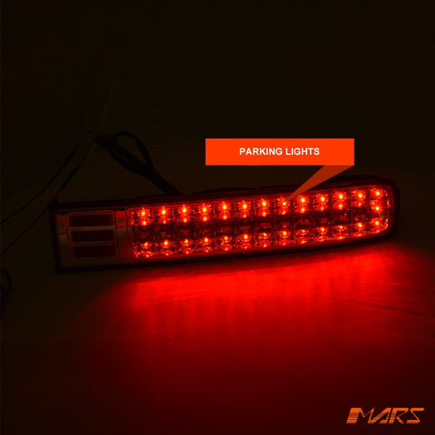 Smoked Full LED Tail lights for Nissan Cube 2002 - 2008 Z11 BGZ11 BNZ11 BZ11 - Mars Performance