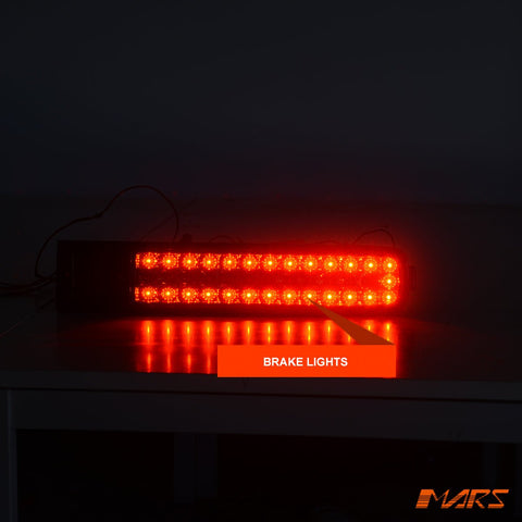 Smoked Full LED Tail lights for Nissan Cube 2002 - 2008 Z11 BGZ11 BNZ11 BZ11 - Mars Performance