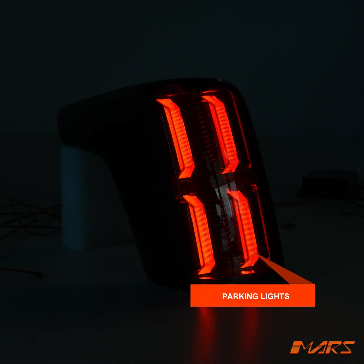Smoked Full LED Tail lights with Sequential Indicators for Mitsubishi Triton MQ 2015 - 2018 - Mars Performance