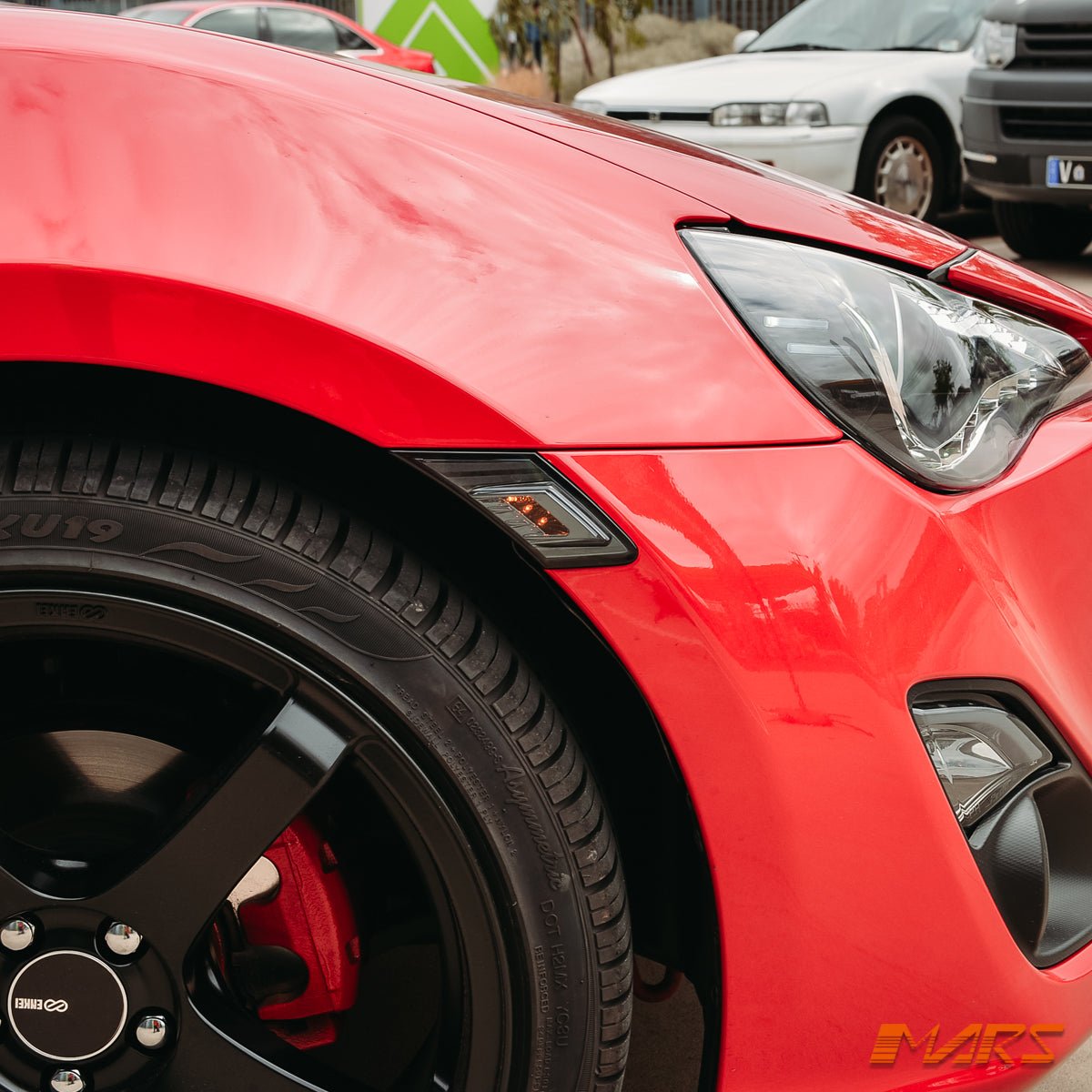 Smoked LED Side Indicator Turn Signal Marker for Toyota 86 ZN6 ZN6 GT GTS & Subaru BRZ ZC6 - Mars Performance