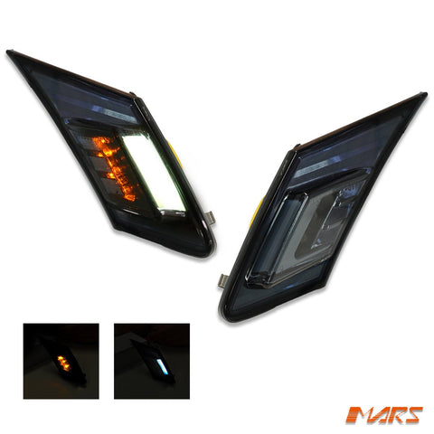 Smoked LED Side Indicator Turn Signal Marker for Toyota 86 ZN6 ZN6 GT GTS & Subaru BRZ ZC6 - Mars Performance