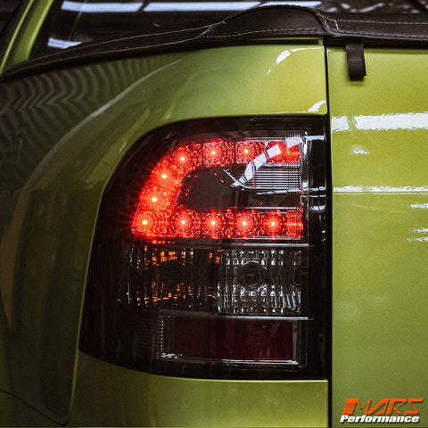 Smoked LED Tail lights for Holden Commodore VE UTE Series 1 & 2 - Mars Performance