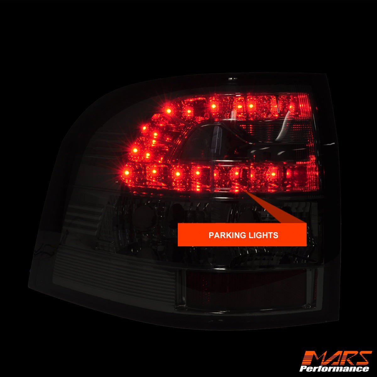 Smoked LED Tail lights for Holden Commodore VE UTE Series 1 & 2 - Mars Performance