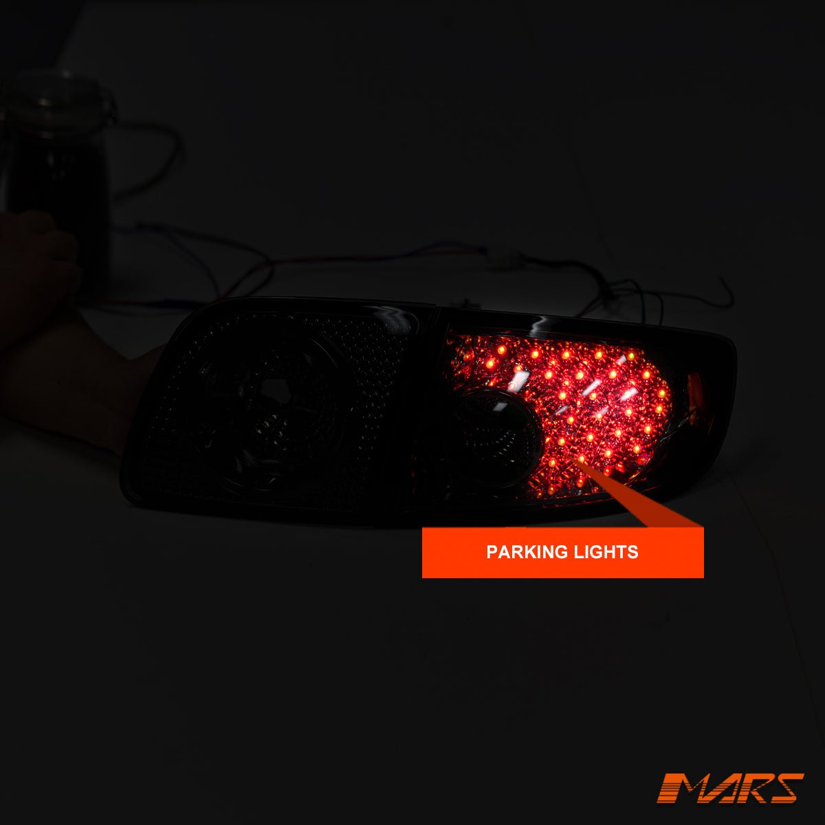 Smoked LED Tail Lights for Mazda 3 Sedan 2003 - 2009 BK Series 1 & 2 - Mars Performance