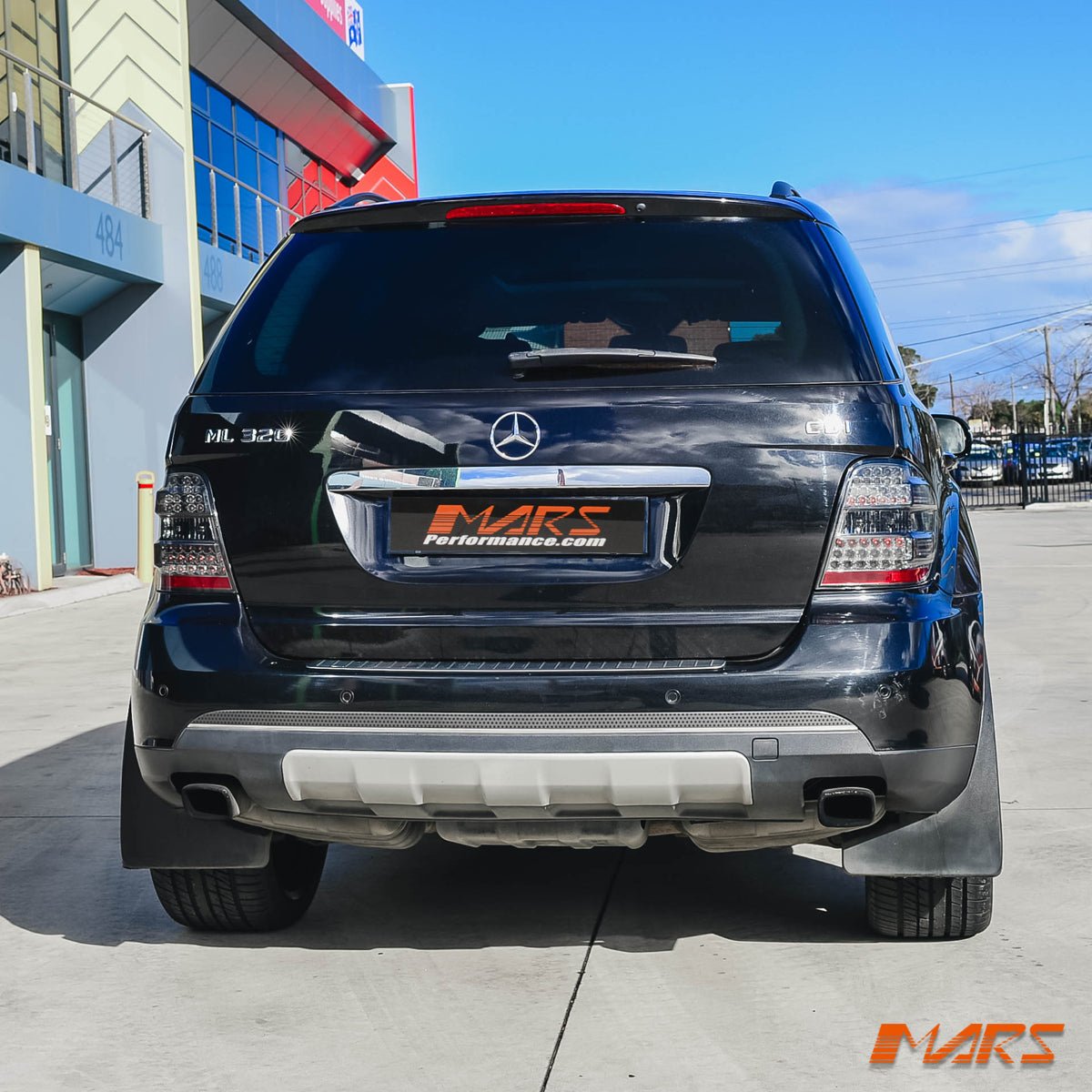 Smoked LED Tail Lights for Mercedes - Benz ML - Class W164 2006 - 2008 & ML63 AMG - Mars Performance