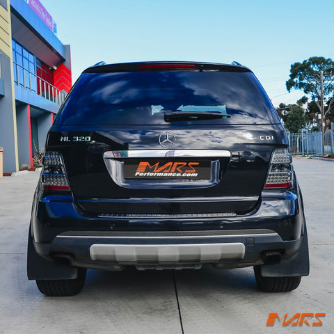Smoked LED Tail Lights for Mercedes - Benz ML - Class W164 2006 - 2008 & ML63 AMG - Mars Performance
