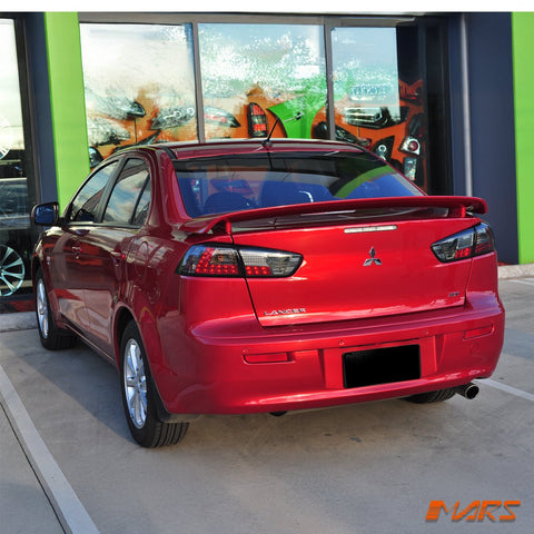 Smoked LED Tail lights for Mitsubishi Lancer CJ CF & EVO X Sedan 2007 - 2018 - Mars Performance