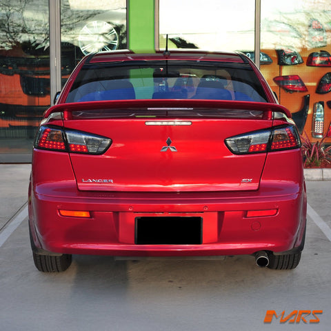 Smoked LED Tail lights for Mitsubishi Lancer CJ CF & EVO X Sedan 2007 - 2018 - Mars Performance
