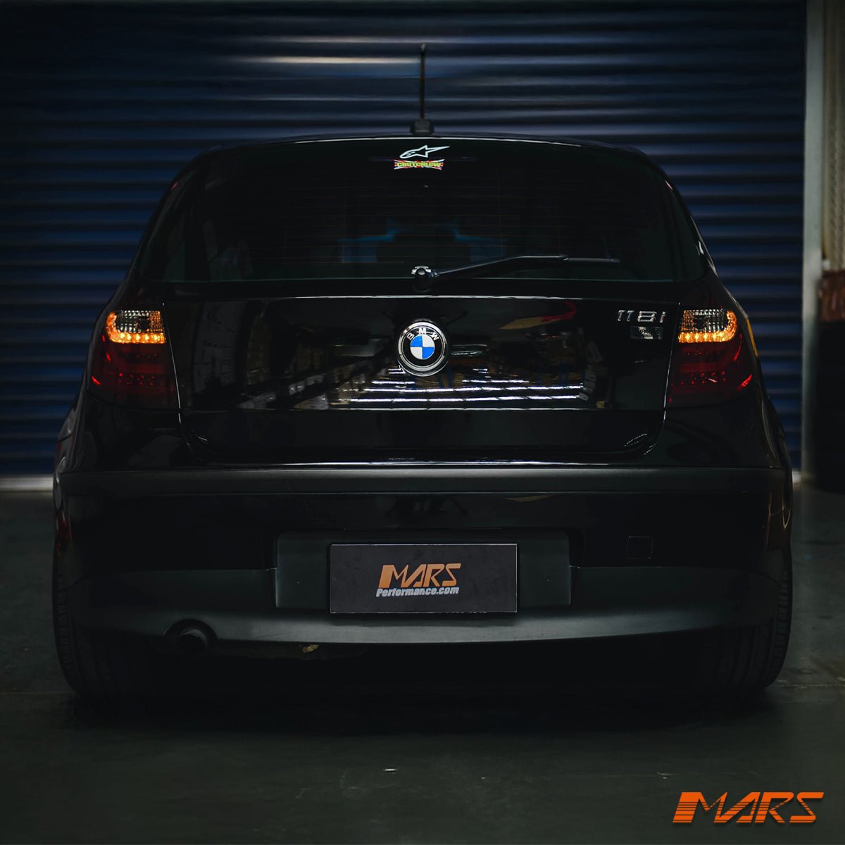 Smoked Red 3D LED Tail Lights for BMW 1 Series E81 E87 Hatch 2004 - 2006 - Mars Performance