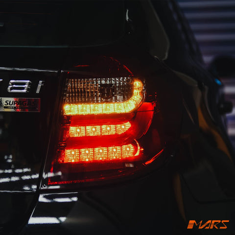 Smoked Red 3D LED Tail Lights for BMW 1 Series E81 E87 Hatch 2004 - 2006 - Mars Performance