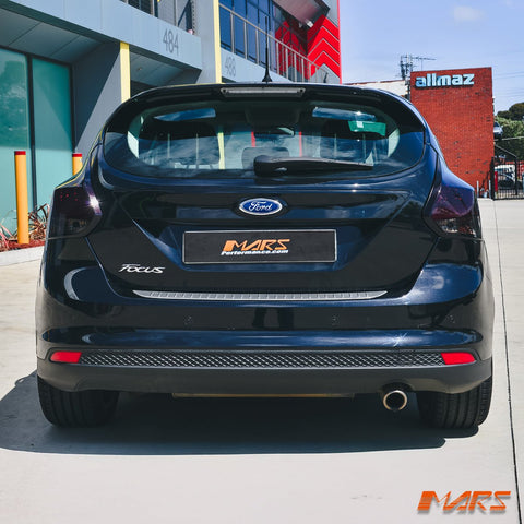 Smoked Red 3D Stripe Bar LED Tail lights for Ford Focus LW Hatch 2012 - 2015 - Mars Performance