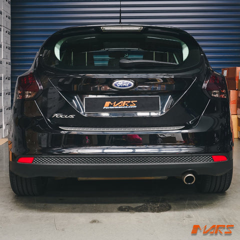 Smoked Red 3D Stripe Bar LED Tail lights for Ford Focus LW Hatch 2012 - 2015 - Mars Performance
