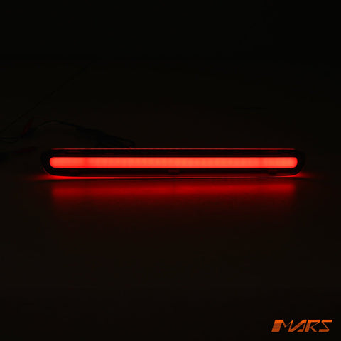 Smoked Red 3D Stripe LED Tail Gate Brake Third Taillight for Toyota Revo Rocco 2015 - 2024 - Mars Performance