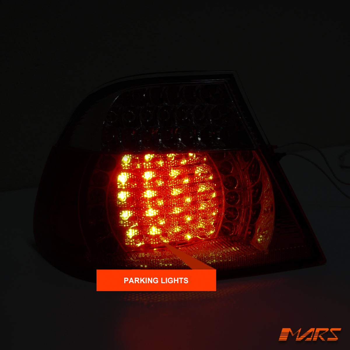 Smoked Red LED Tail Lights for BMW 3 - Series E46 2D Coupe 1999 - 2002 Pre LCI & M3 - Mars Performance