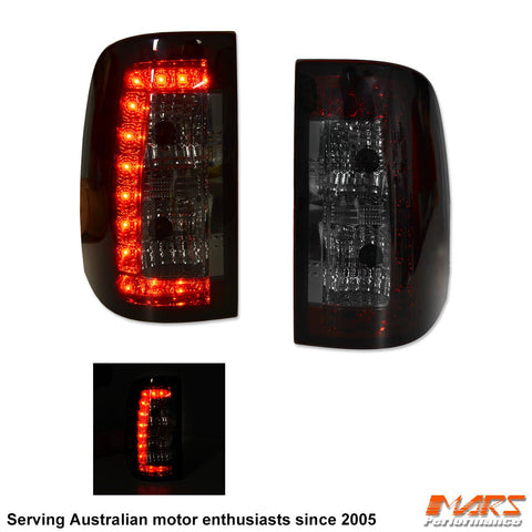 Smoked Red LED Tail Lights for Ford Falcon FG UTE XR6 XR8 Turbo R6 FPV GS F6 Pursuit - Mars Performance