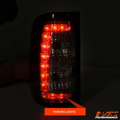 Smoked Red LED Tail Lights for Ford Falcon FG UTE XR6 XR8 Turbo R6 FPV GS F6 Pursuit - Mars Performance