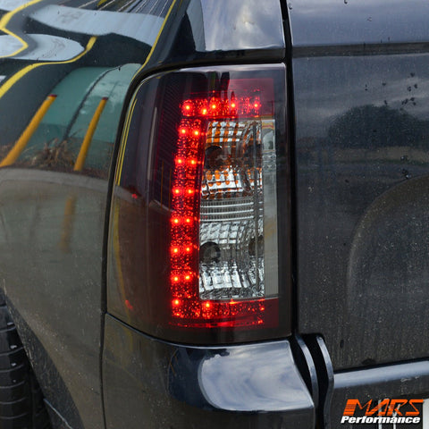 Smoked Red LED Tail Lights for Ford Falcon FG UTE XR6 XR8 Turbo R6 FPV GS F6 Pursuit - Mars Performance