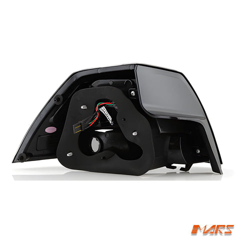Smoked Red LED Tail Lights for Holden Commodore VE Sedan 2006 - 2013 - Mars Performance