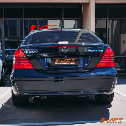 Smoked Red LED Tail Lights for Mercedes - Benz C - Class W203 4 doors Sedan 2000 - 2004 - Mars Performance