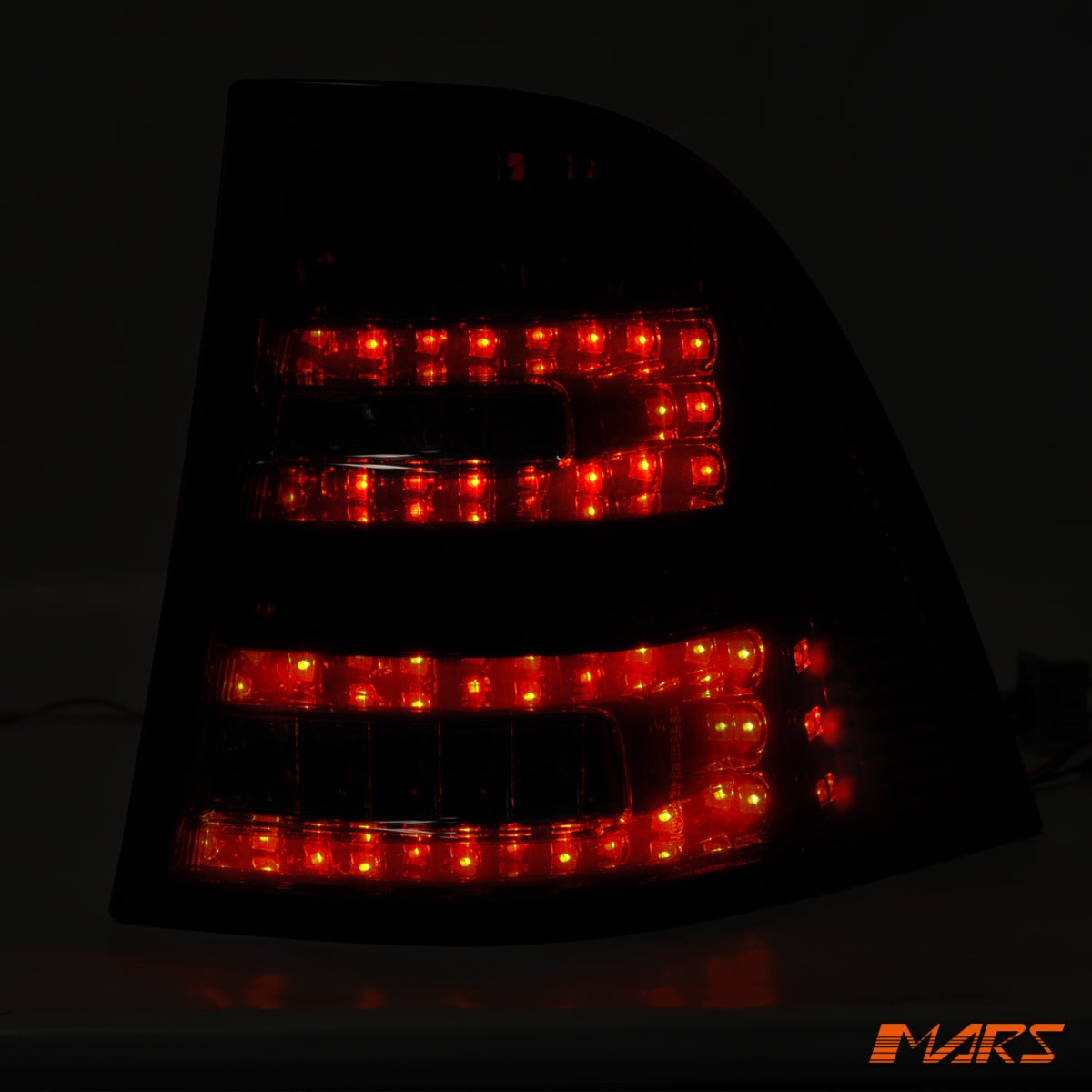 Smoked Red LED Tail Lights for Mercedes - Benz ML - Class W163 1997 - 2005 & ML55 AMG - Mars Performance