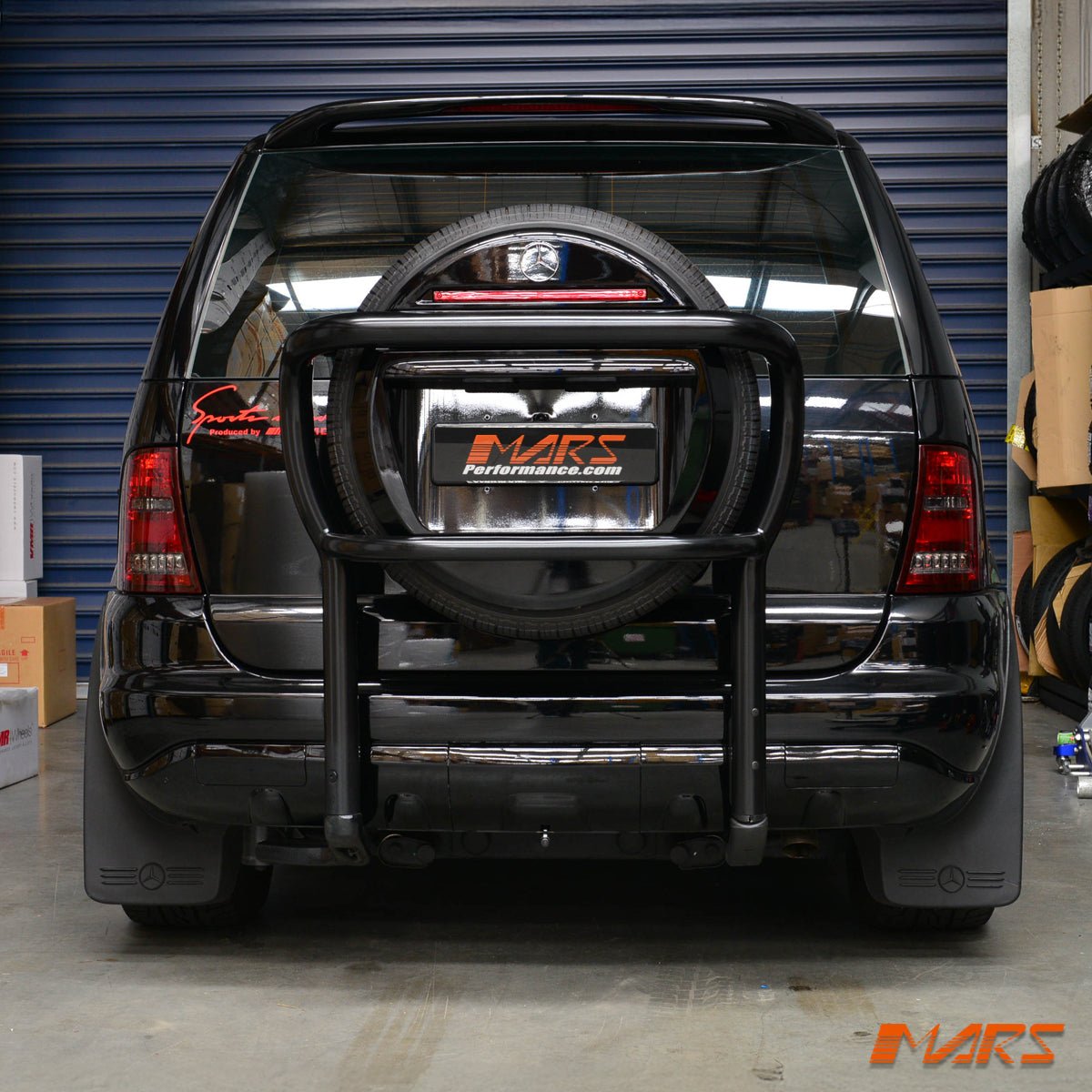 Smoked Red LED Tail Lights for Mercedes - Benz ML - Class W163 1997 - 2005 & ML55 AMG - Mars Performance