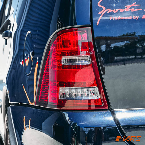Smoked Red LED Tail Lights for Mercedes - Benz ML - Class W163 1997 - 2005 & ML55 AMG - Mars Performance