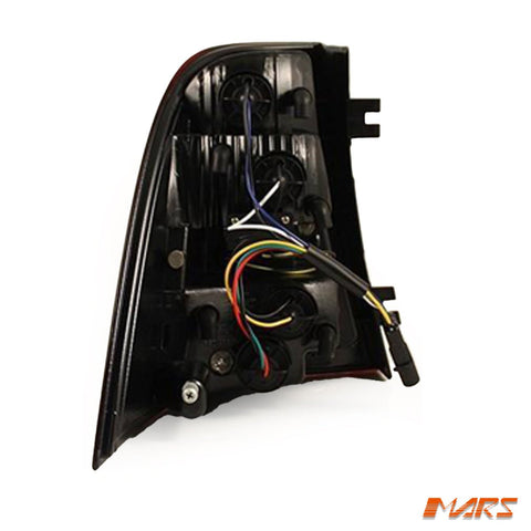 Smoked Red LED Tail Lights for Mercedes - Benz ML - Class W163 1997 - 2005 & ML55 AMG - Mars Performance