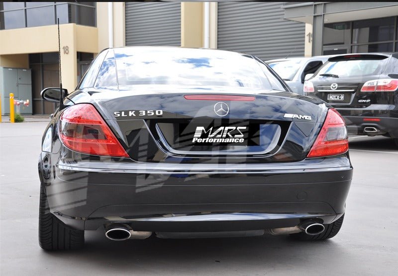 Smoked Red LED Tail Lights for Mercedes - Benz SLK R171 Convertible - Mars Performance