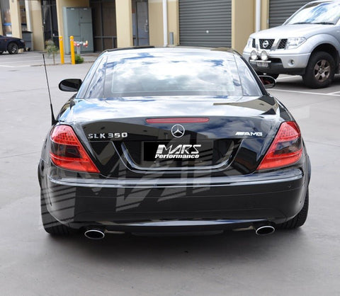 Smoked Red LED Tail Lights for Mercedes - Benz SLK R171 Convertible - Mars Performance