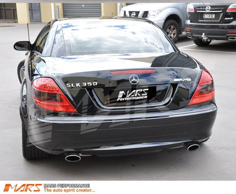 Smoked Red LED Tail Lights for Mercedes - Benz SLK R171 Convertible - Mars Performance