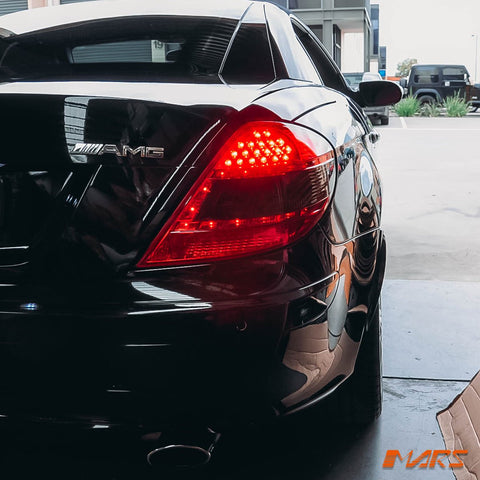 Smoked Red LED Tail Lights for Mercedes - Benz SLK R171 & SLK55 AMG 2003 - 2010 - Mars Performance