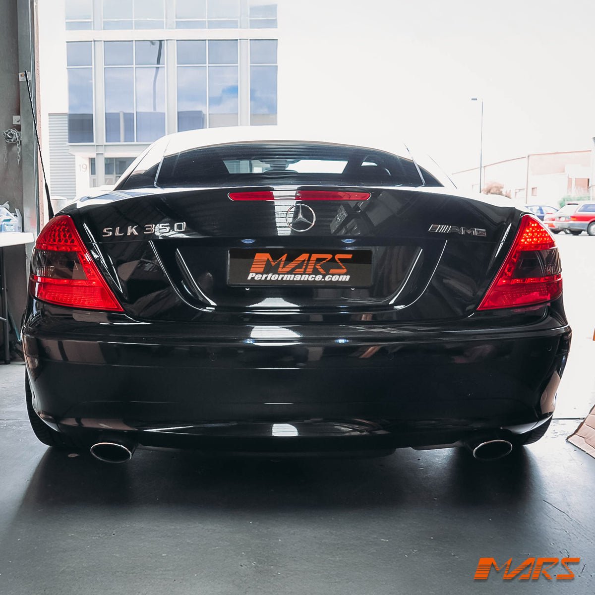 Smoked Red LED Tail Lights for Mercedes - Benz SLK R171 & SLK55 AMG 2003 - 2010 - Mars Performance