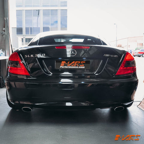 Smoked Red LED Tail Lights for Mercedes - Benz SLK R171 & SLK55 AMG 2003 - 2010 - Mars Performance