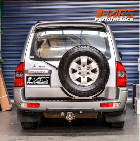 Smoked Red LED Tail lights for Mitsubishi Pajero NM NP 2000 - 2006 - Mars Performance