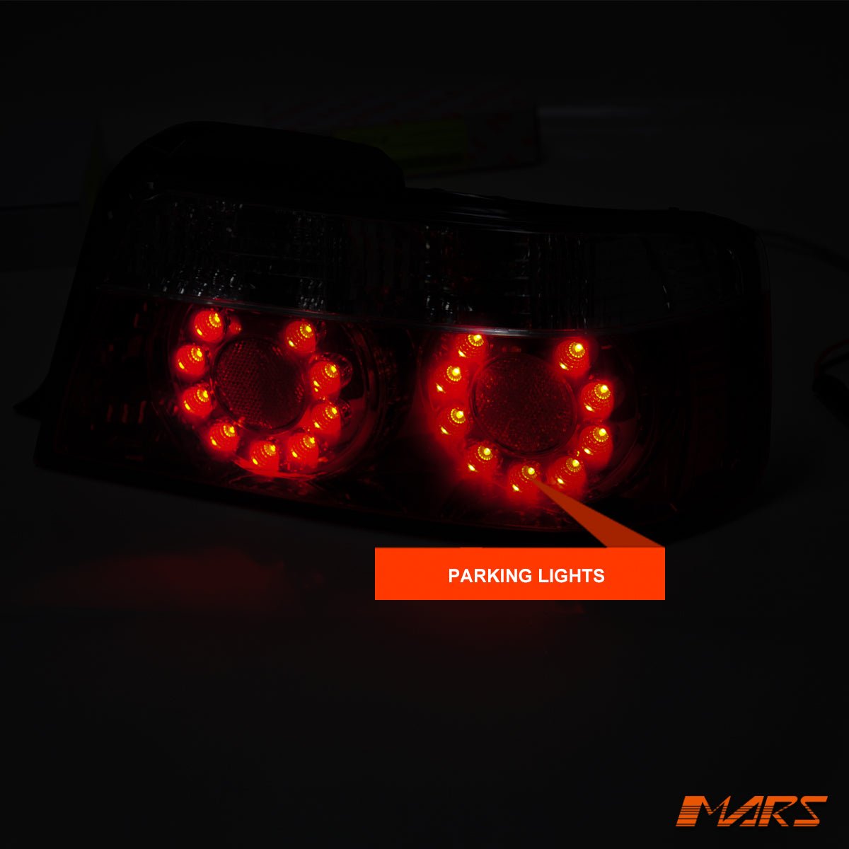 Smoked Red LED Tail lights for Toyota Chaser JZX100 1996 - 2001 - Mars Performance