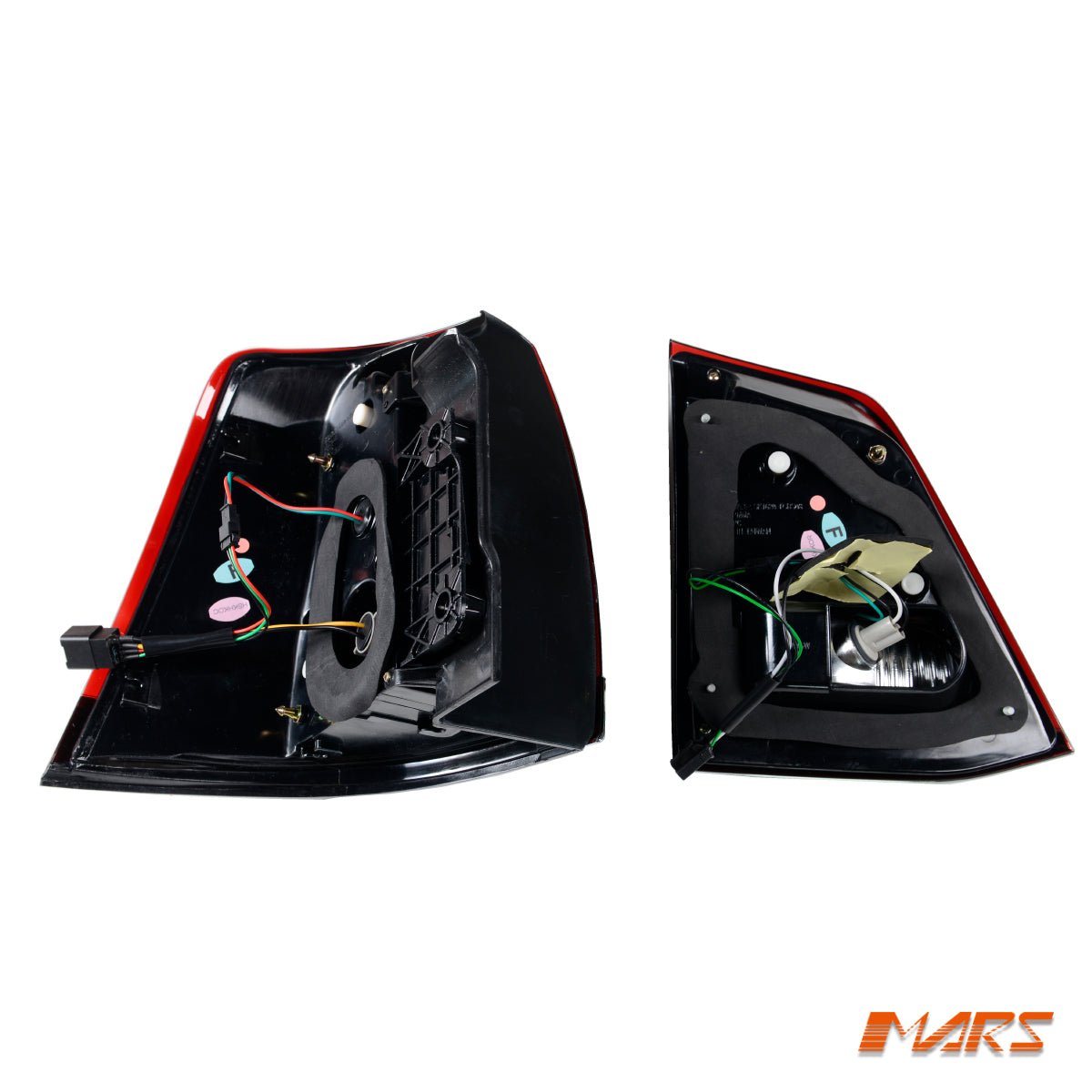 Smoked Red LED Tail Lights for TOYOTA LANDCRUISER FJ200 LC200 200 Series 2007 - 2015 - Mars Performance
