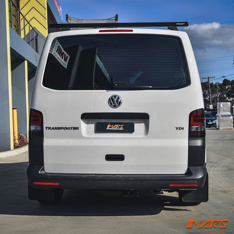 Smoked Red LED Tail lights for Volkswagen VW Transporter T5 04 - 15 with LED Indicators - Mars Performance