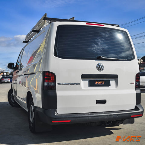 Smoked Red LED Tail lights for Volkswagen VW Transporter T5 04 - 15 with LED Indicators - Mars Performance
