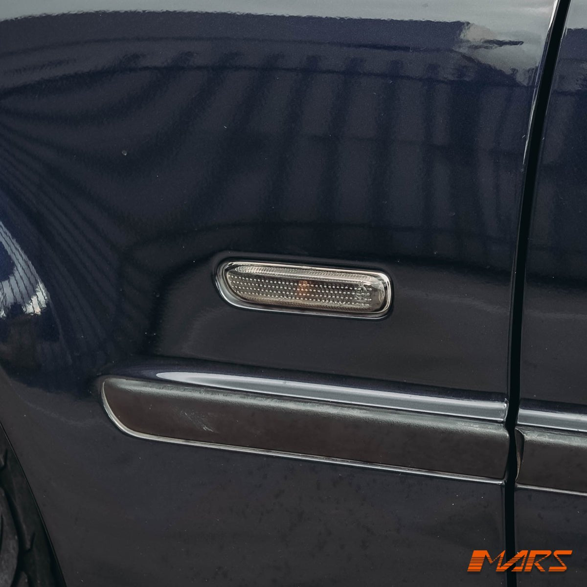 Smoked Side Fender Guard turn signal indicator lights for BMW 3 - Series E46 Pre LCI Coupe & Sedan - Mars Performance
