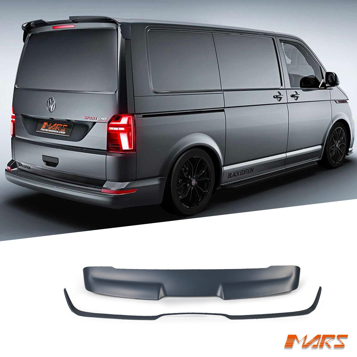 Transporter Rear Spoiler Sportline Rear Spoiler Bodykit for VW Transporter & MultiVan T6 T6.1 ...