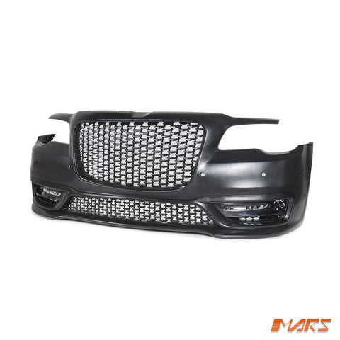 SRT Style Front Bumper Bar Bodykit with Grill & DRL Lights for Chrysler 300 LX 2012 - 2021 - Mars Performance