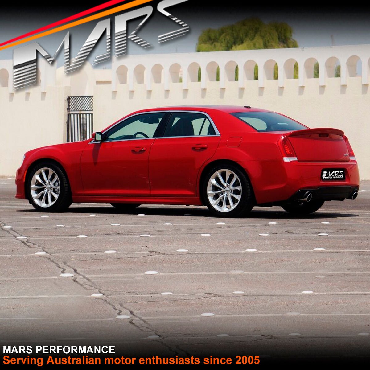 SRT Style Rear Bumper Bar Cover Bodykit for Chrysler 300 LX 2015 - 2021 - Mars Performance